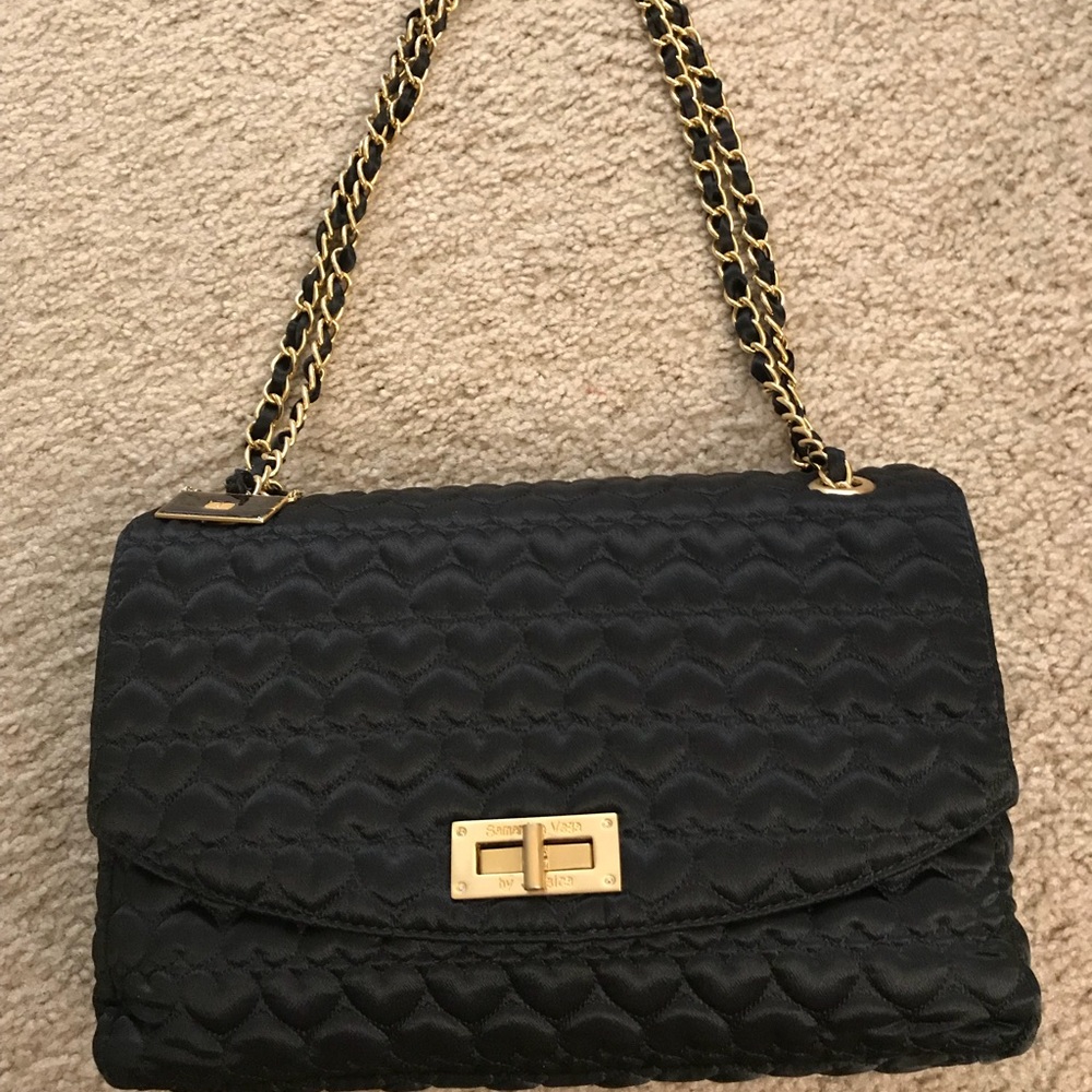 Samantha Vega Heart Quilted Purse